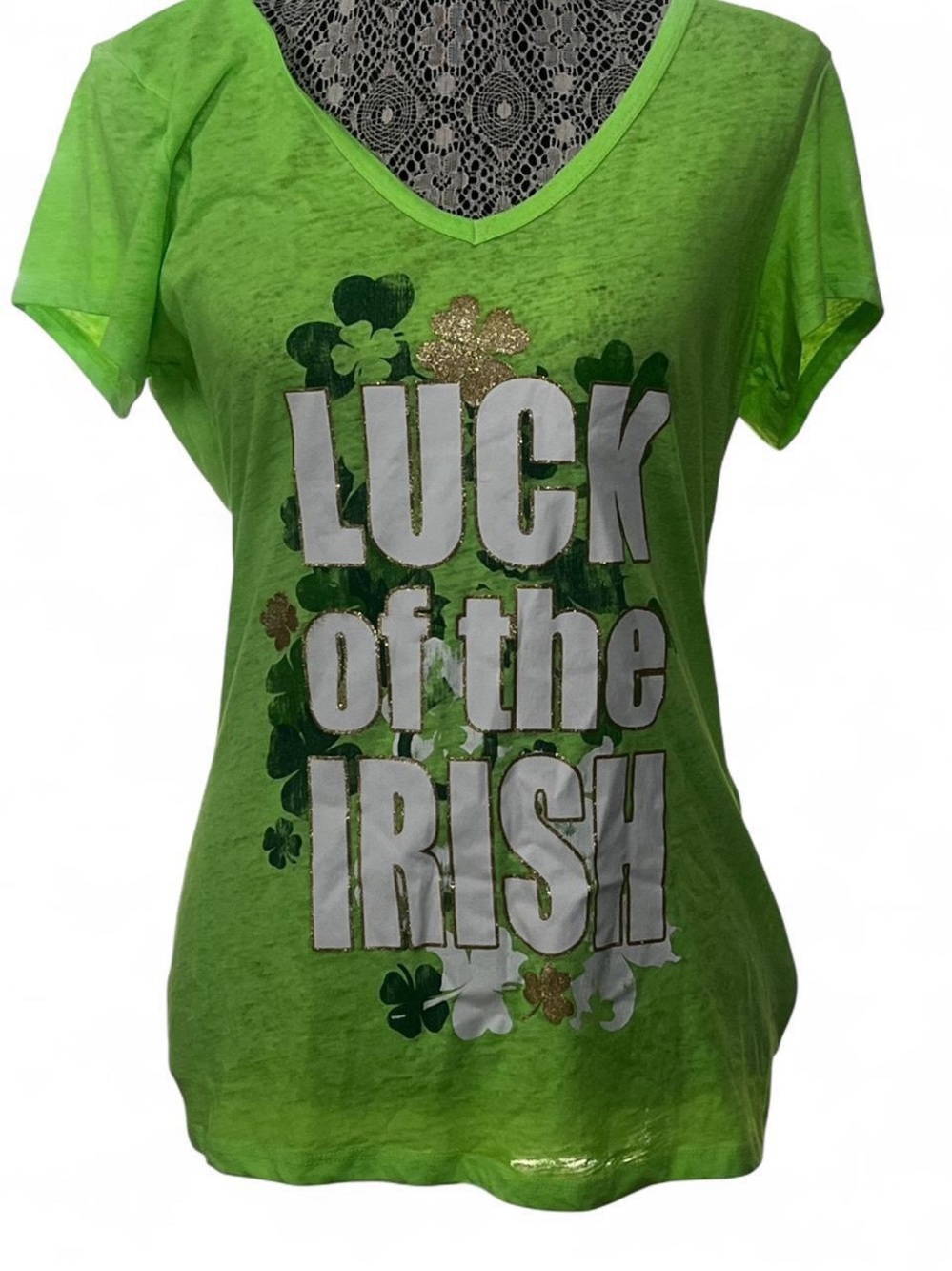 Luck of the Irish Green Short Sleeve Tee
